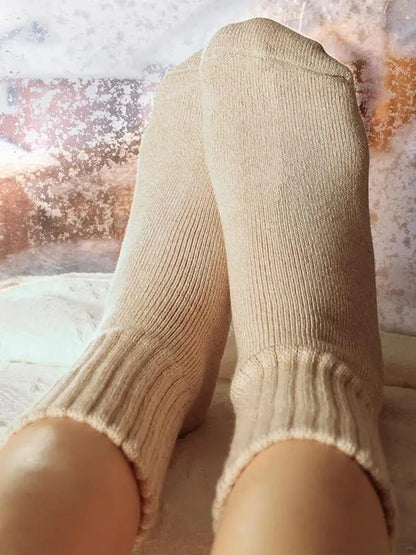 Cozy Folded Crew Socks (5-Pack)