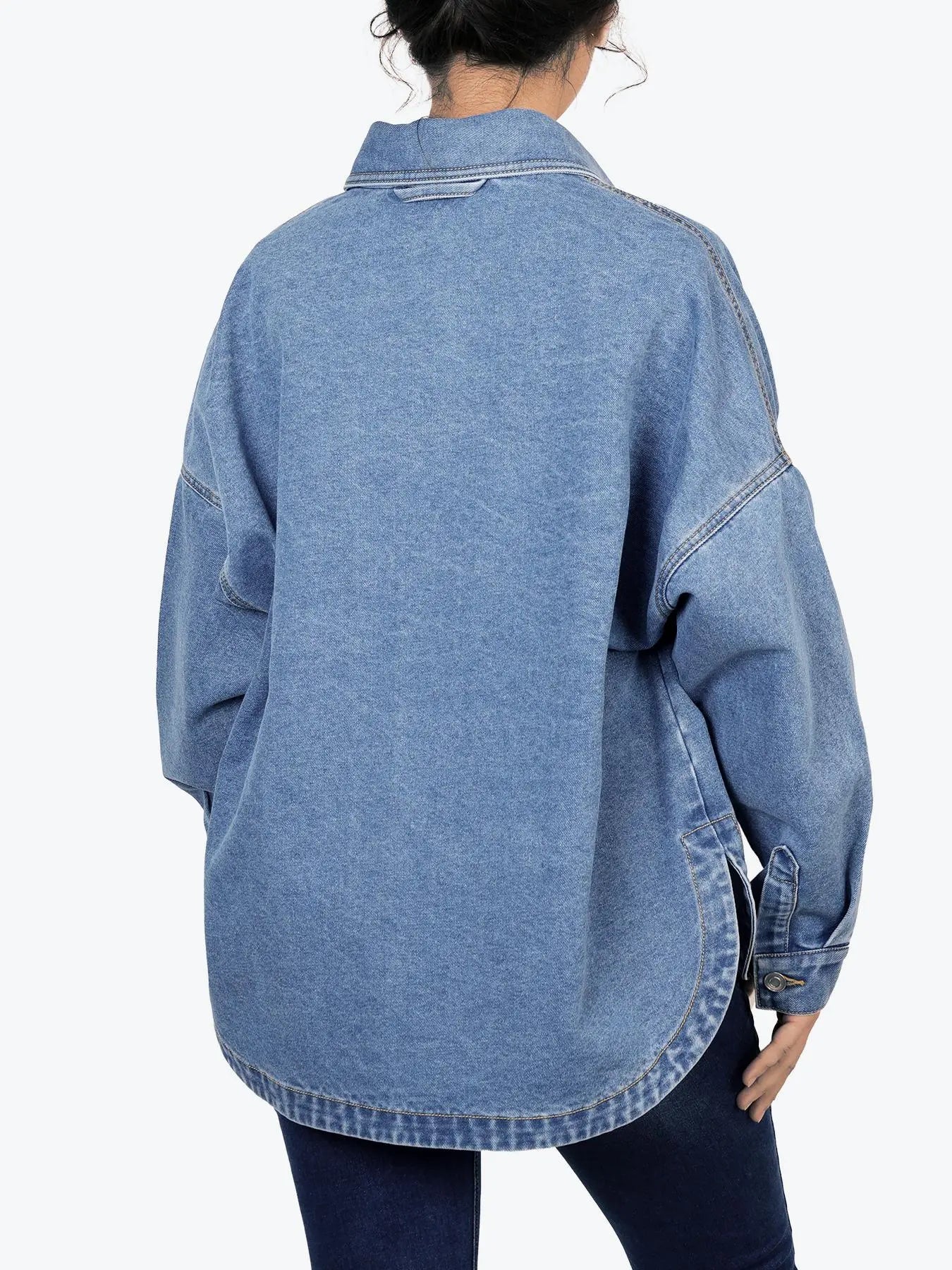 Oversized Vintage Denim Jacket