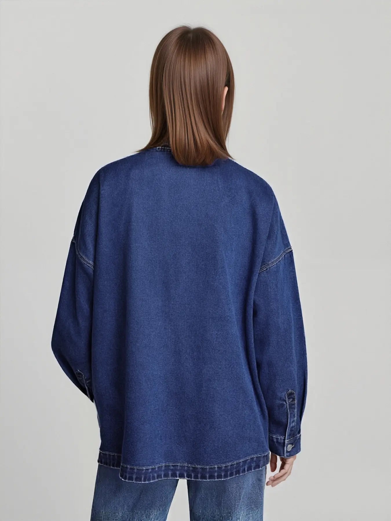 Oversized Vintage Denim Jacket
