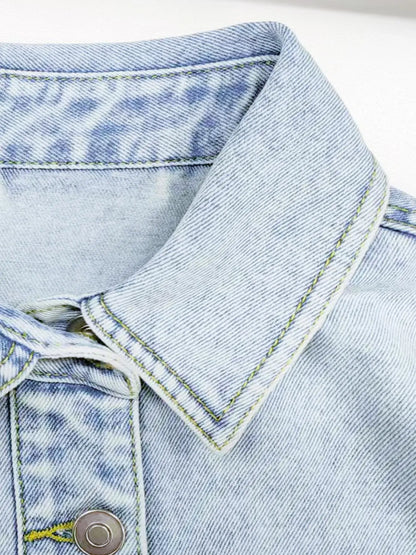 Oversized Vintage Denim Jacket